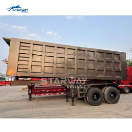 2 Axle Rear Dumper Semi Trailer