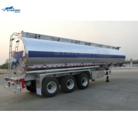 3 Axle Aluminum Alloy  Liquid Tanker Trailer
