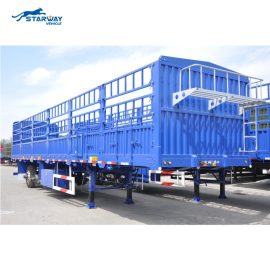 Vegetable Transport Fence Semi Trailer