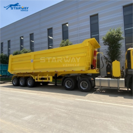 3 Axle Rear Dump Truck Trailer