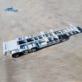 3 Axles Chassis Skeleton Trailer